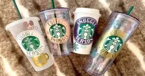 starbucks cups custom